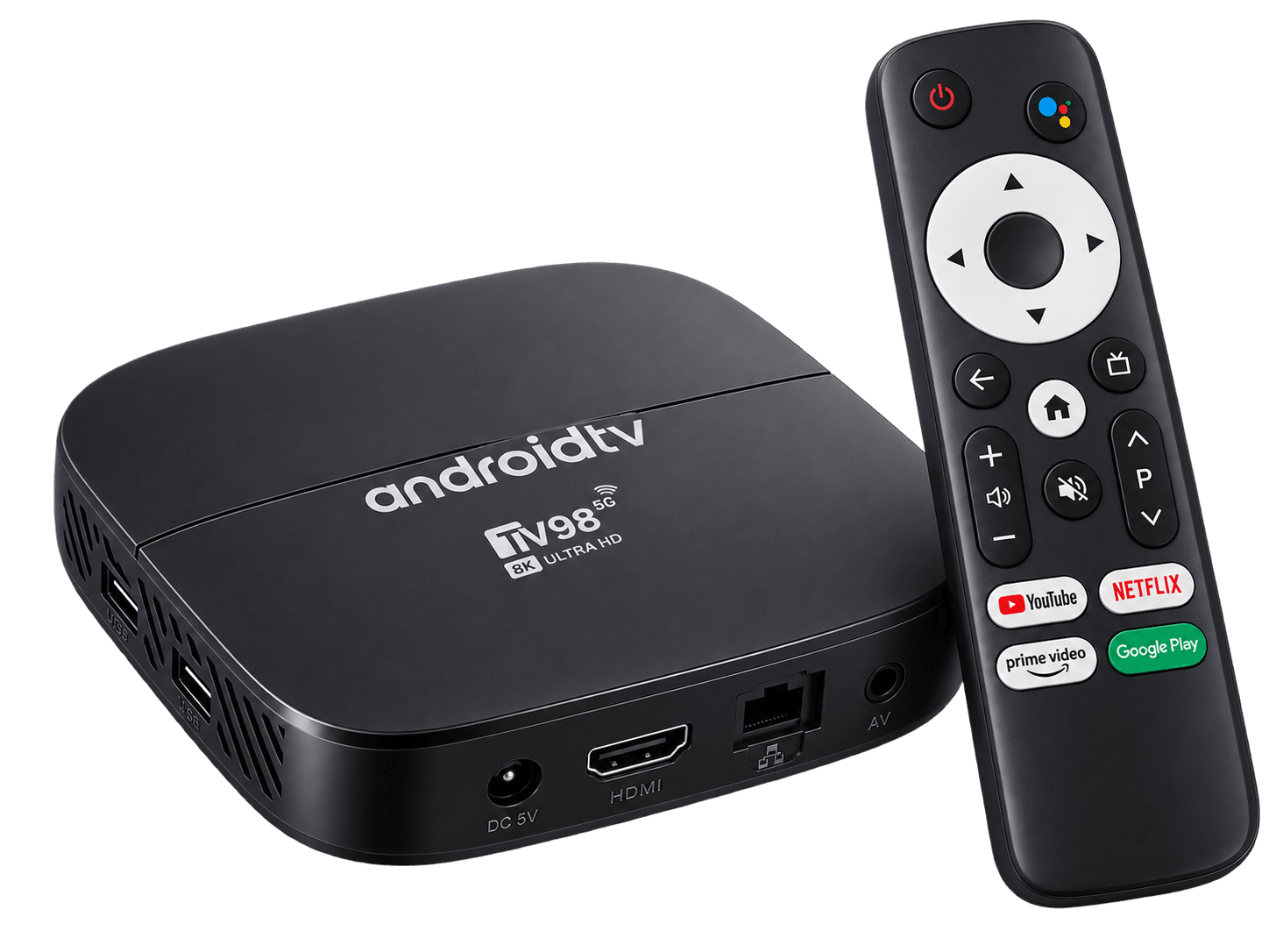 Android-TVBox mit Fernbedienung